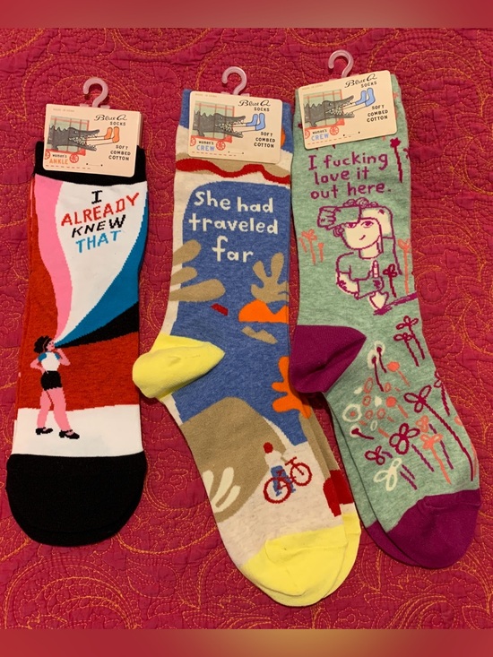 Blue Q Accessories - ⭐️NEW PRICE⭐️Blue Q Sock Bundle x 3 Pair NWT